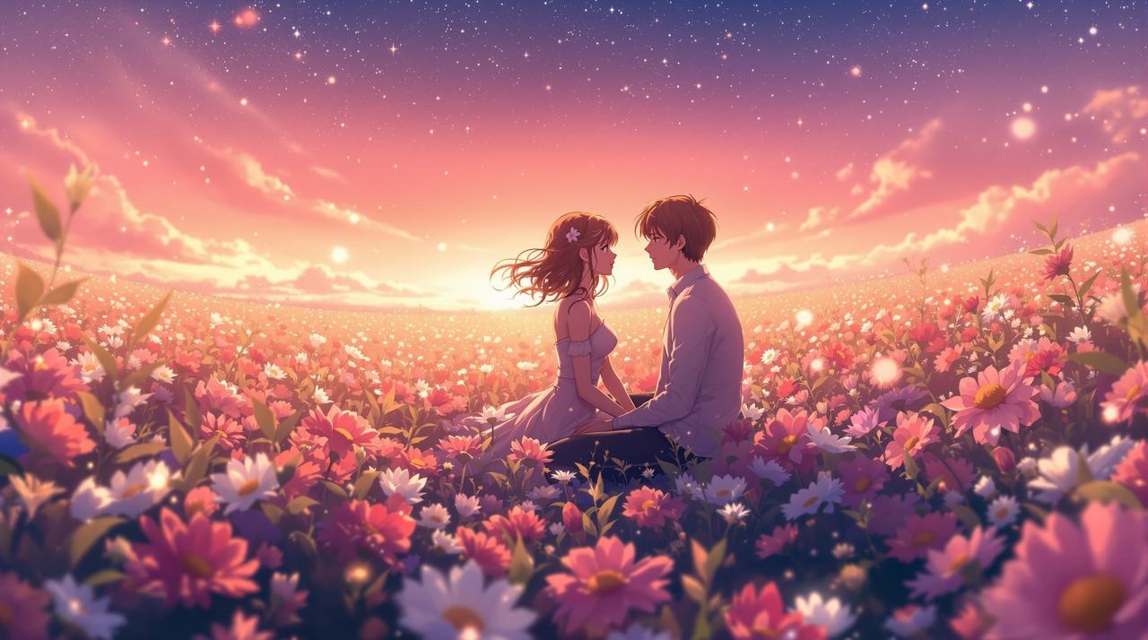 日漫网页板高光时刻 - 花间绘梦师 — 梦境告白